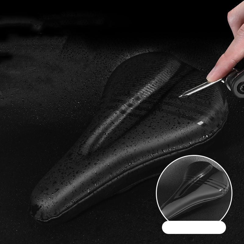 Vattentät cykelsitsdyna av memory foam