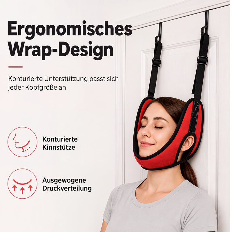 🚪 50 % RABATT! 💆 Nacksträckare – monteras över dörren & smärtlindrande ✨