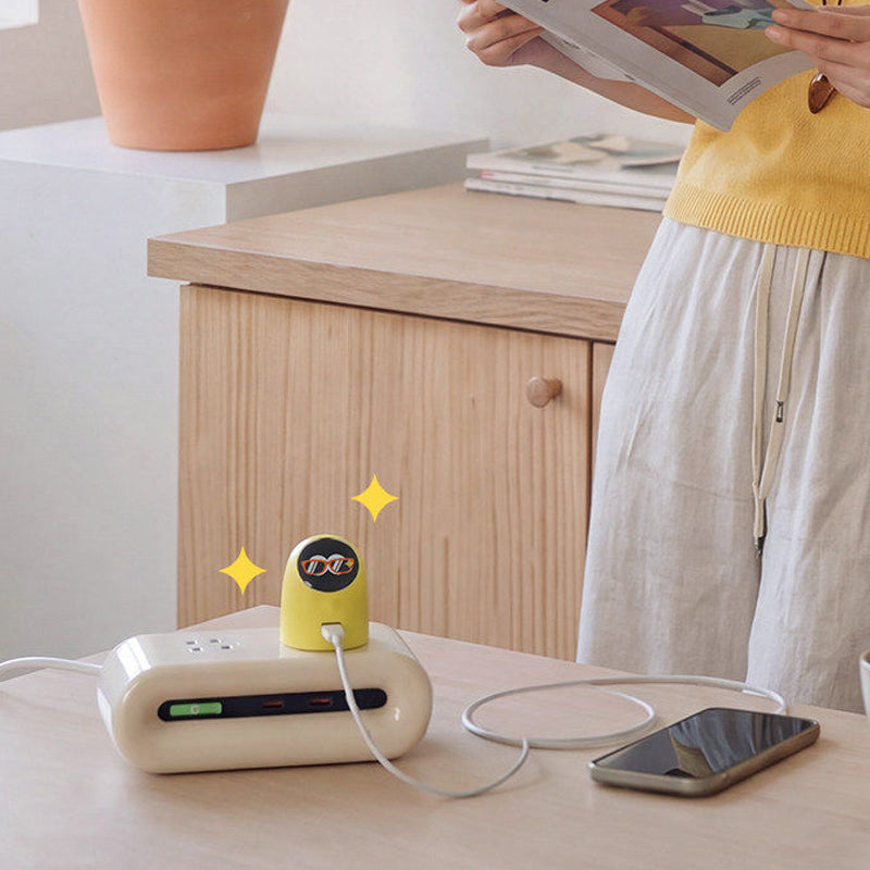 🔥 50 % RABATT! ⏰Söt, smart och interaktiv skrivbordsladdare med skärm🔋
