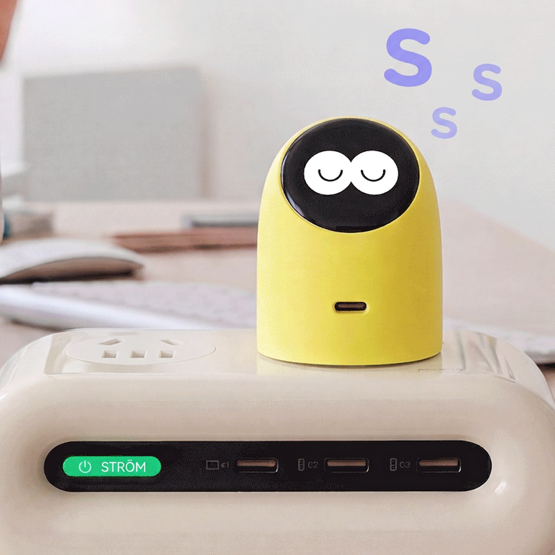 🔥 50 % RABATT! ⏰Söt, smart och interaktiv skrivbordsladdare med skärm🔋