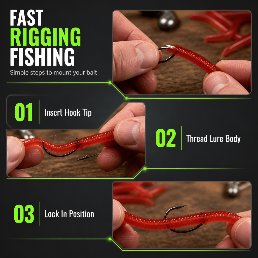 🎣 50 % RABATT NU! 🦐 Mjuka konstgjorda daggmaskbeten med räkarom – självlysande & naturtrogen rörelse 🐟