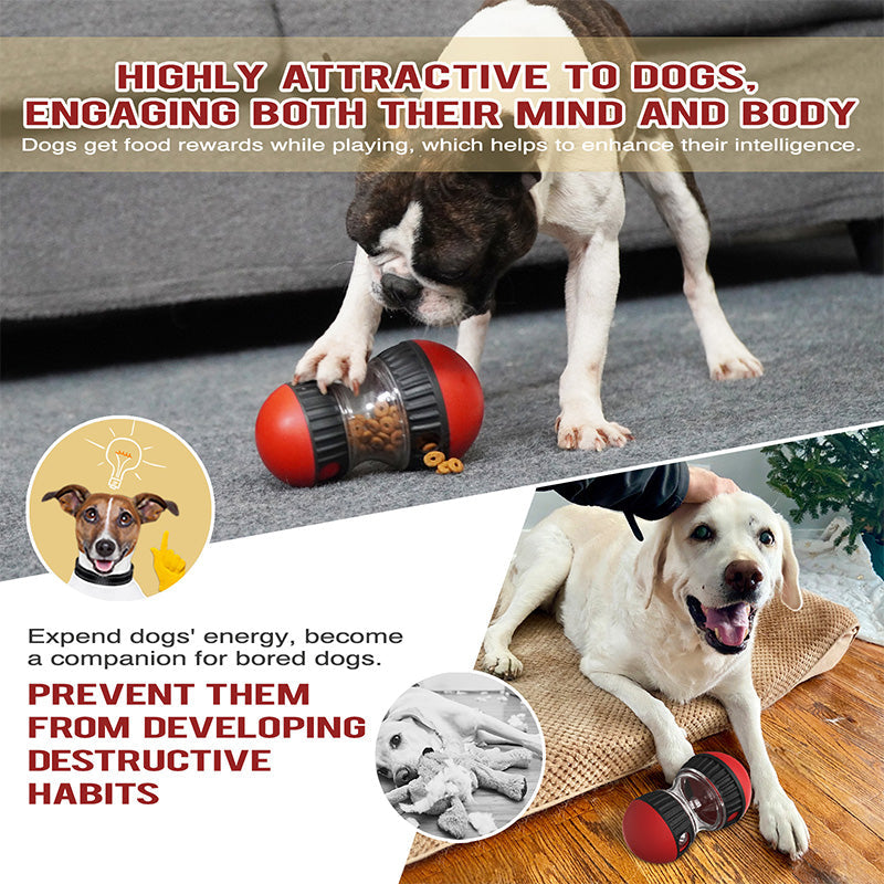 🐕🔥 Interaktiv hundleksak med godisutmatning – 50% RABATT! Rör sig inom ett begränsat område, tränar intelligens & uthållighet – säker & robust. ⚡