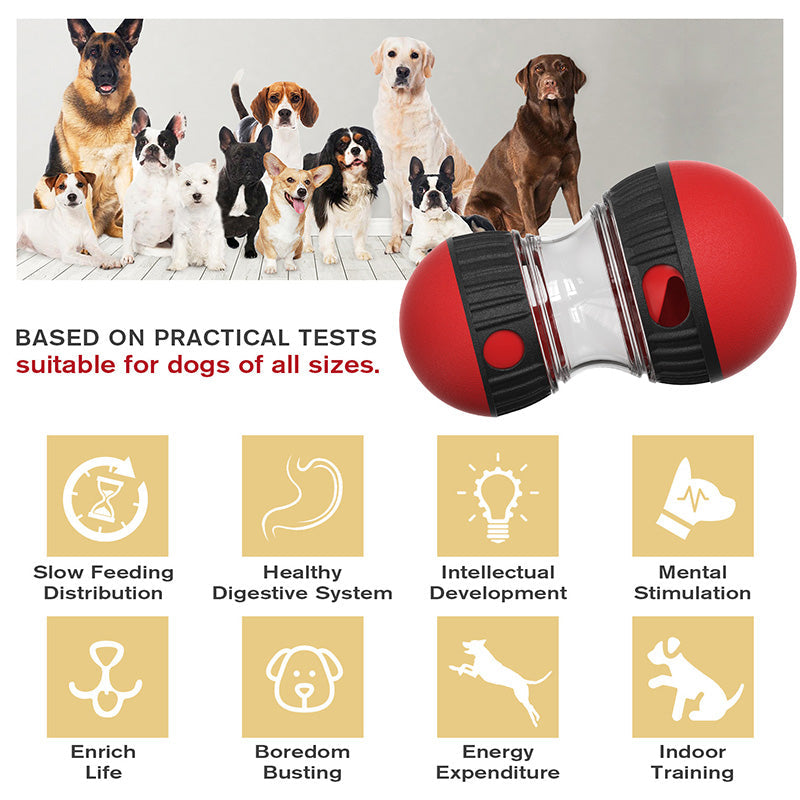 🐕🔥 Interaktiv hundleksak med godisutmatning – 50% RABATT! Rör sig inom ett begränsat område, tränar intelligens & uthållighet – säker & robust. ⚡