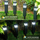 💡 Solcellsdriven trädgårdslampa – utomhuslampa för trädgård, landskap & gräsmatta, marksticka