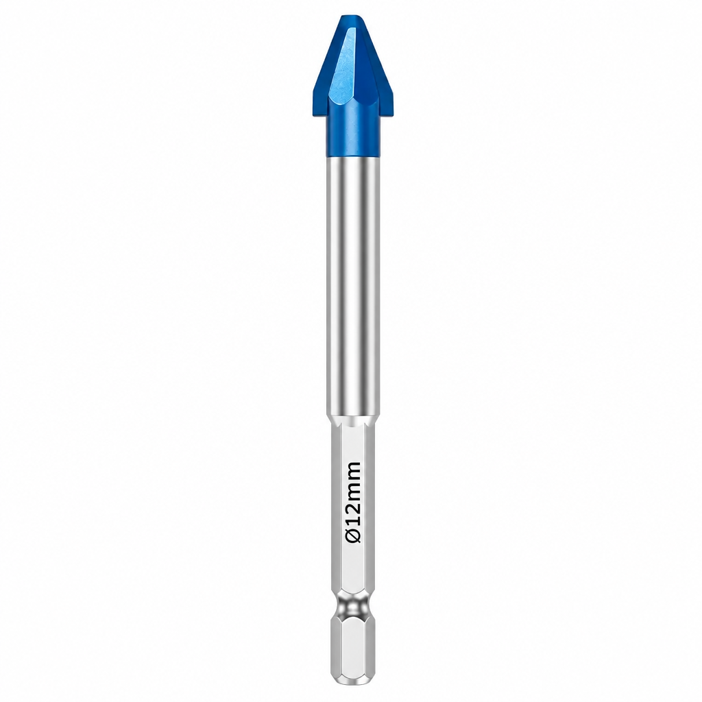 🧱 50 % RABATT NU! 🔩 Sexkantskaftad hårdmetall excenterborrbit – för keramik, glas & betong, YG6A-wolframspets ✨
