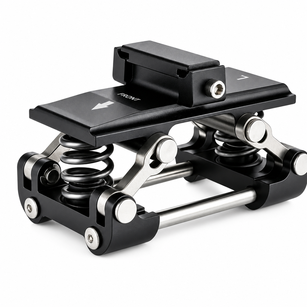 🚴 50 % RABATT NU! 🔧 Stötdämpare för cykelsadel – fjädrande adapter för ökad komfort & mindre vibrationer, MTB & trekking 🛡️