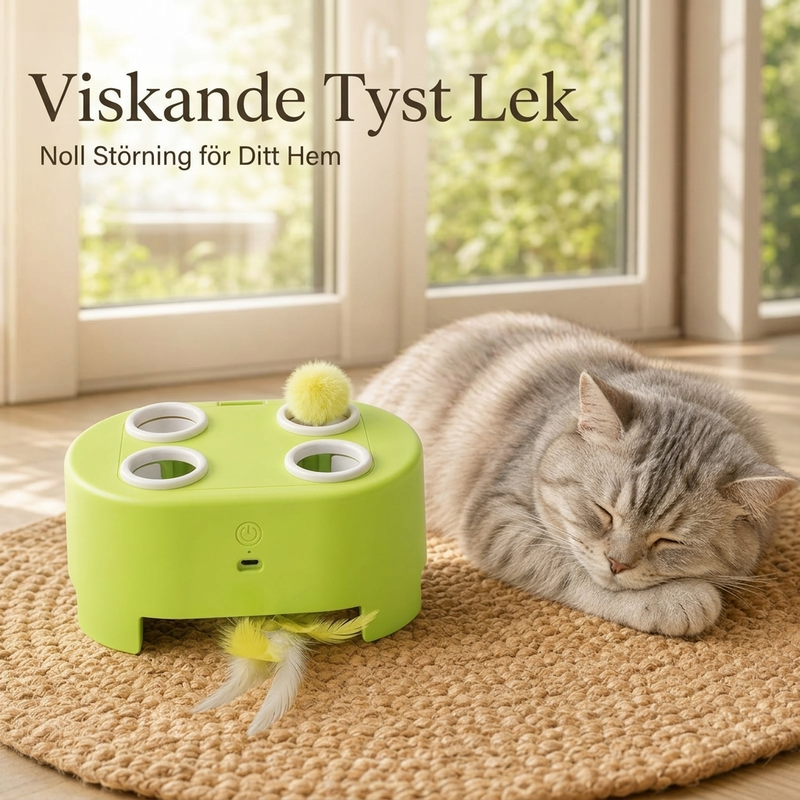 Elektronisk interaktiv kattleksak Whack-a-Mole