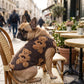 🐶🐱 50% RABATT 🧸 Plyschfodrad husdjursväst, mjuk varm, lätt att ta på för hund och katt vid utomhuspromenader ❄️