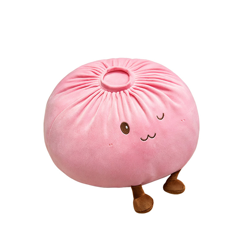 🍞 BEGRÄNSAD TID 50 % RABATT 🧸 Söt plyschkudde formad som en bao-bulle 🥺