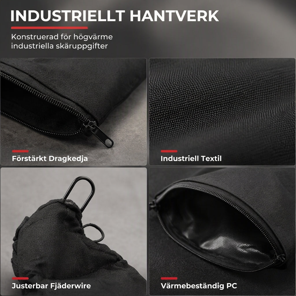 🔩 50 % RABATT ⚙️ Dammsamlingspåse med stålklämma för 10‑tums 255 aluminium‑ och geringsåg 🧰