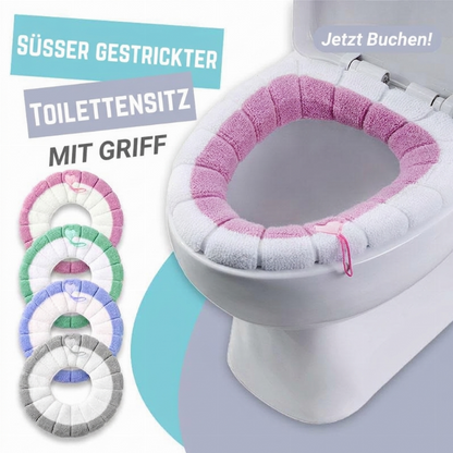 ⏳Endast under en begränsad tid – 50 % RABATT⏰Söt stickad toalettsits med handtag