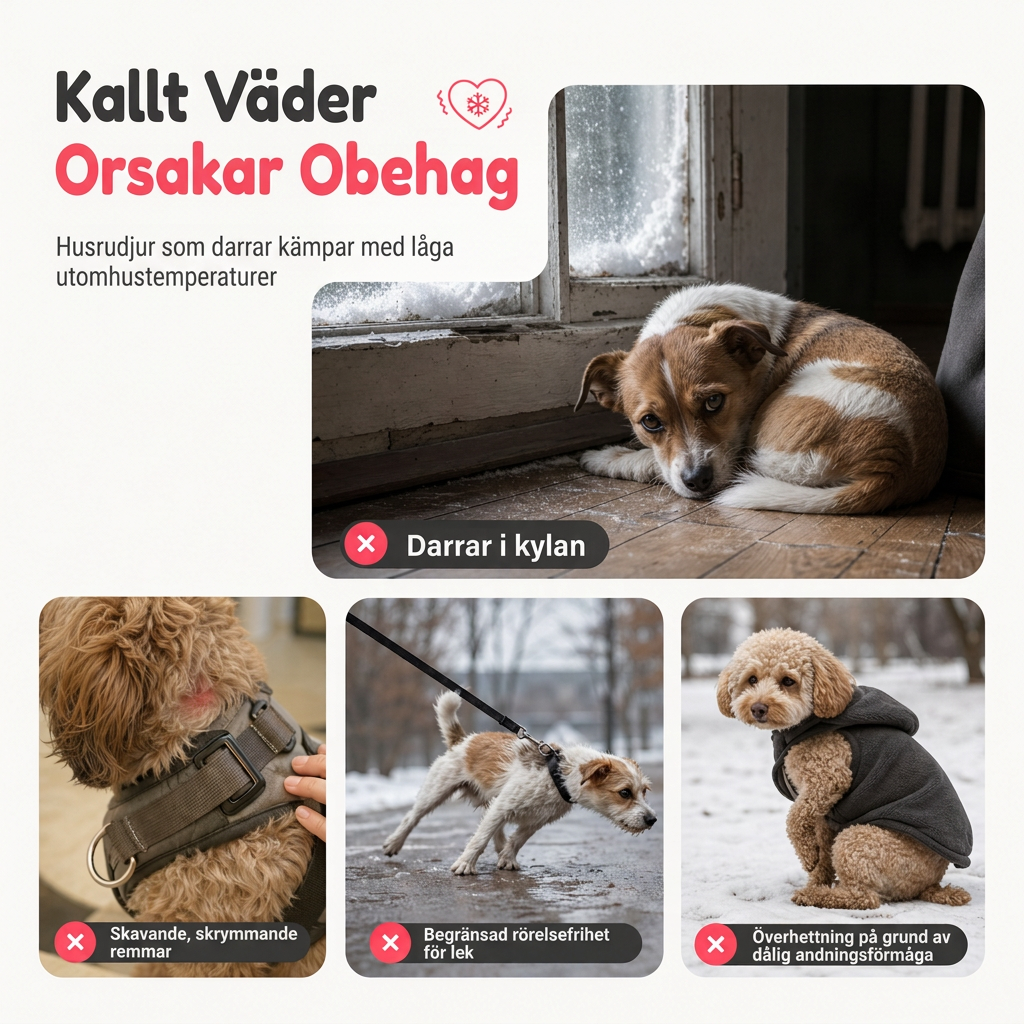 🐾 50% RABATT NU ✨ Varmt husdjurströja med kopplingsring — "Love Dad & Mum"-design ❄️