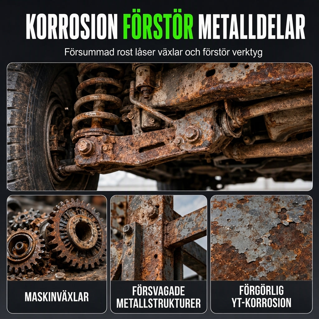 🔧 50 % RABATT NU! 🛡️ Rostborttagningsspray med fosfatskydd – löser upp tunn grovrost & bygger varaktigt skydd 💪