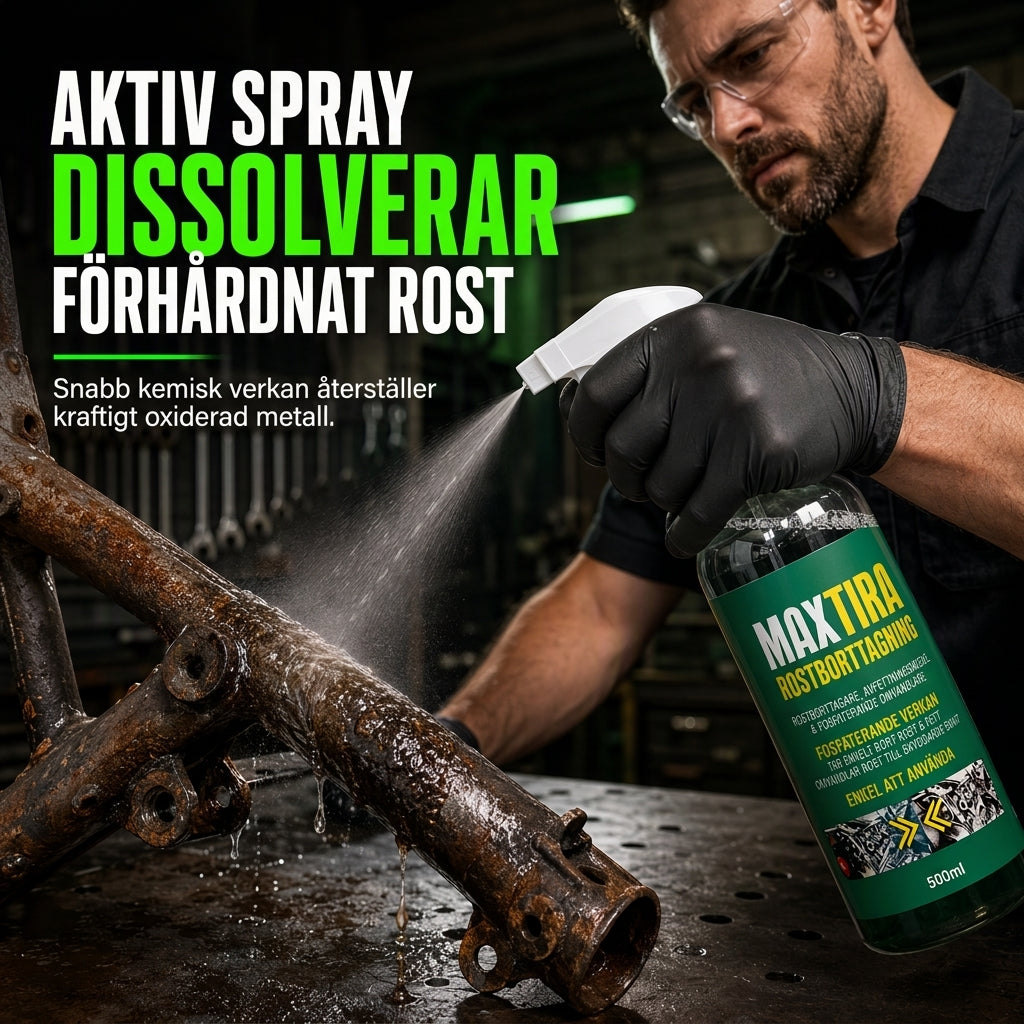 🔧 50 % RABATT NU! 🛡️ Rostborttagningsspray med fosfatskydd – löser upp tunn grovrost & bygger varaktigt skydd 💪