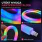 🎁2026 Nyinkomster – 50 % rabatt 💥Faux fur LED-neonljuslist – 360° alltjämt ljus ✨