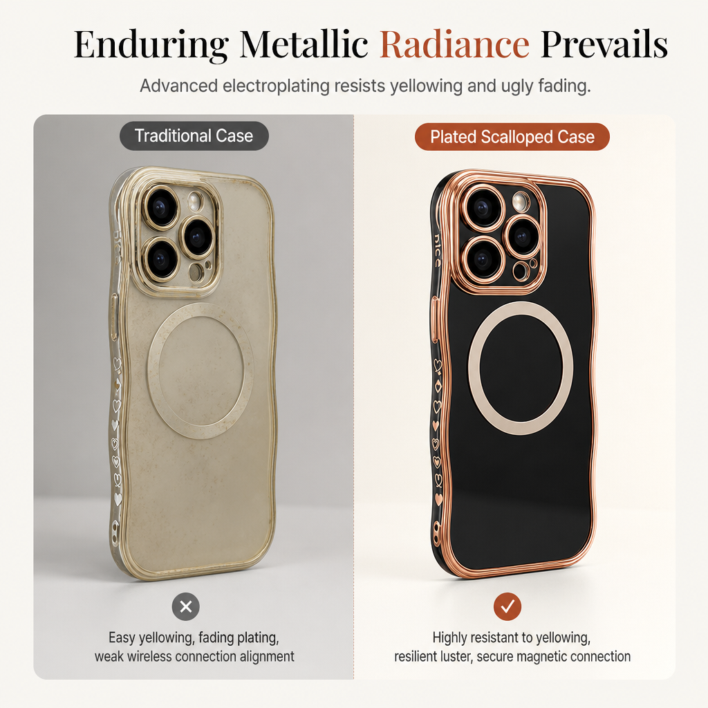 📢📢 50% RABATT! 📱 Exklusivt magnetiskt mobilskal – Vågformad design & kameralinsskydd