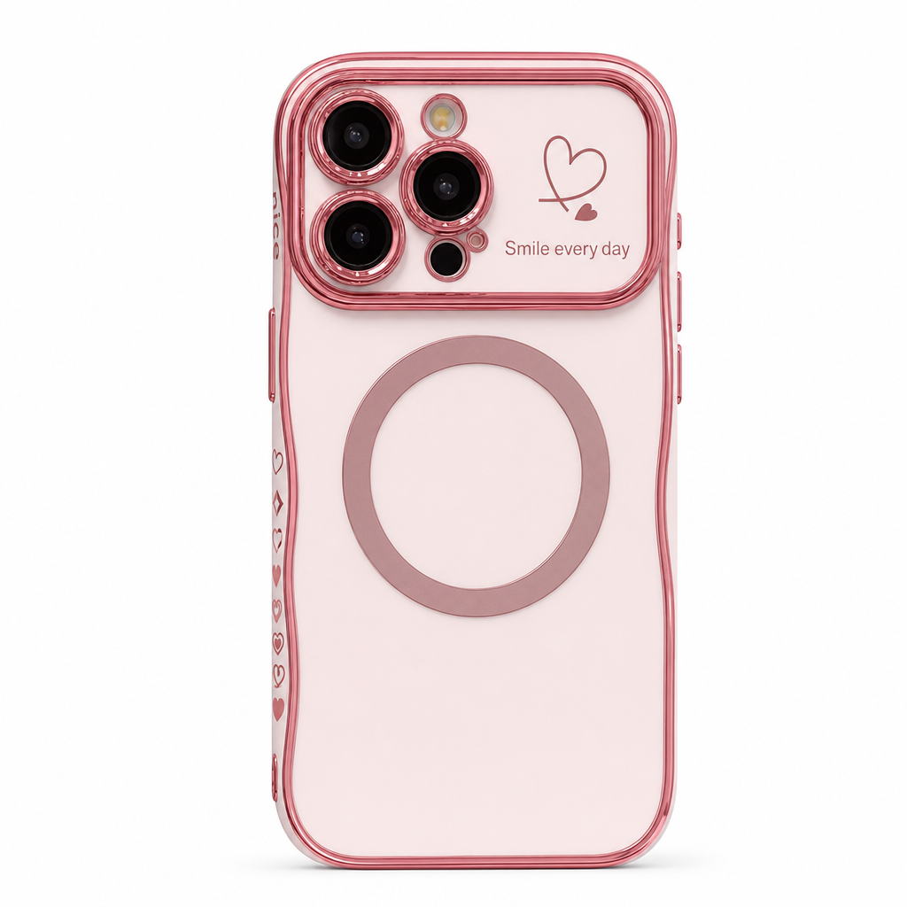 📢📢 50% RABATT! 📱 Exklusivt magnetiskt mobilskal – Vågformad design & kameralinsskydd