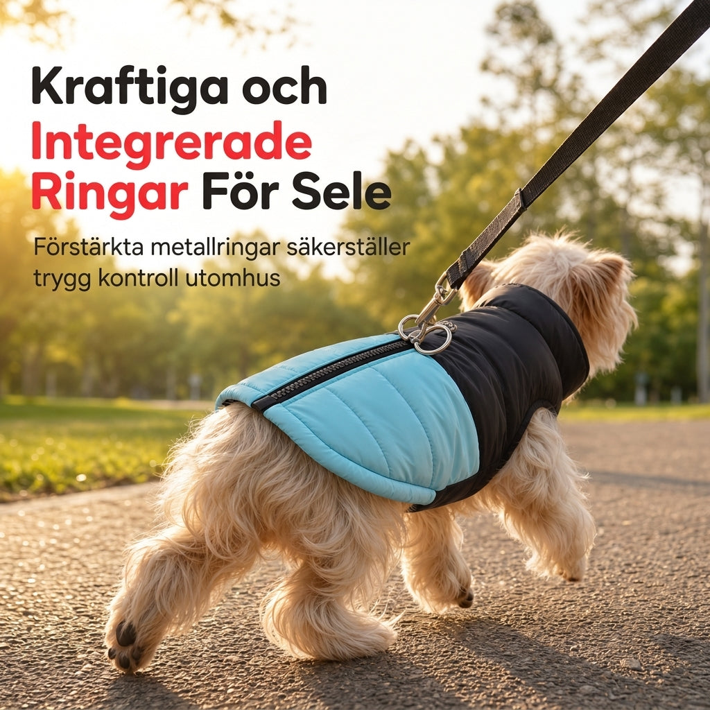 📢📢50 % RABATT JUST NU⏰Varmt hundtäcke för höst och vinter, förtjockad petrock vindbeständig väst för små medelstora och stora hundar