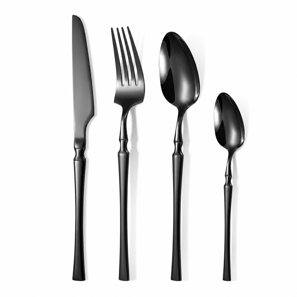 🍴 Bestickset i rostfritt stål – 24 delar
