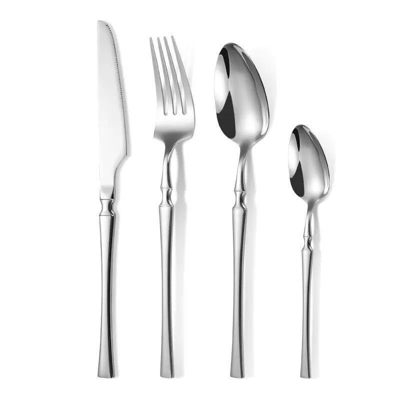 🍴 Bestickset i rostfritt stål – 24 delar