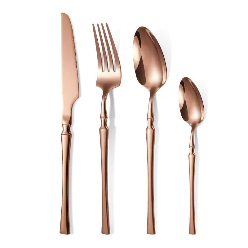 🍴 Bestickset i rostfritt stål – 24 delar