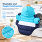🐶 50% RABATT! ✨ Varm & Vattentät Vinterjacka med Huva för Hund – Vintertäcke i Termofleece ❄️🐾