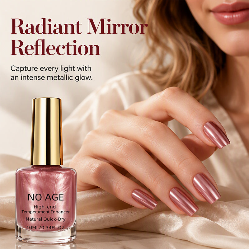 🔥50 % RABATT!!📢💅 Snabbtorkande metallic-nagellack – kraftfull metallicglans och snabbtorkande färg. Få festklara naglar på några minuter ✨