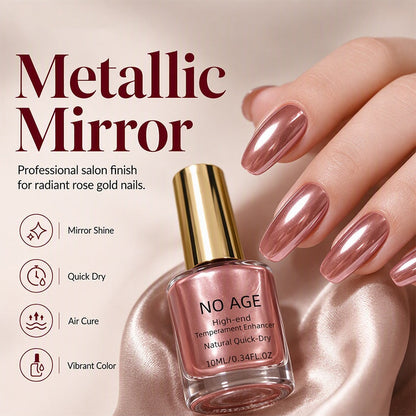 🔥50 % RABATT!!📢💅 Snabbtorkande metallic-nagellack – kraftfull metallicglans och snabbtorkande färg. Få festklara naglar på några minuter ✨