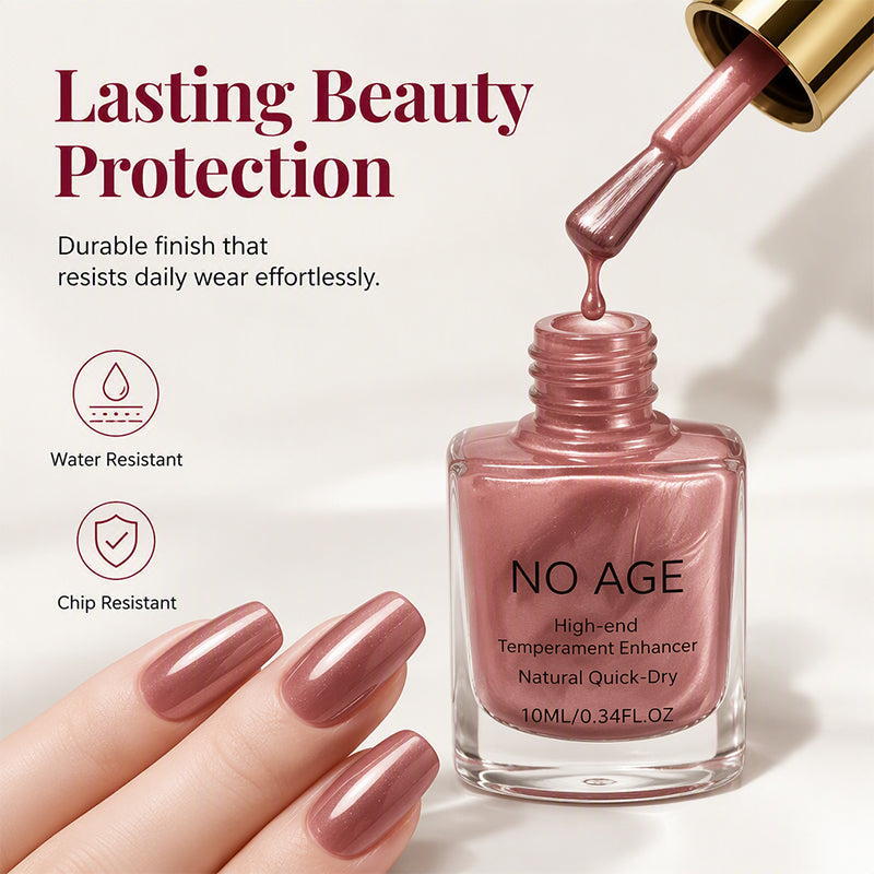 🔥50 % RABATT!!📢💅 Snabbtorkande metallic-nagellack – kraftfull metallicglans och snabbtorkande färg. Få festklara naglar på några minuter ✨