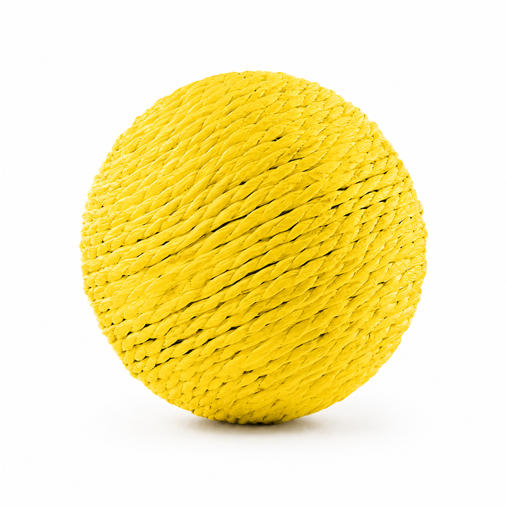 🐱 50% RABATT! 🧶 Bissfester Sisalball – Langlebiger Spielspaß für Katzen & Kätzchen ✨