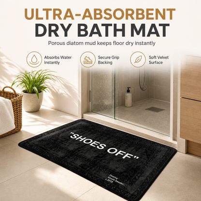 📢📢50 % RABATT !! ⏰Halkfri, vattenabsorberande badrumsmatta